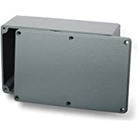 EDI-TRONIC carcasa caja recinto industrial vacío en aluminio 120x80x55mm FA2 IP66